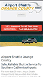 Mobile Screenshot of airportshuttle-orangecounty.com